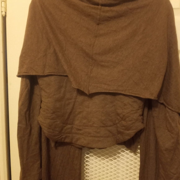 BCBGM Max Azria Brown Cotton Spring Jacket - Picture 4 of 7